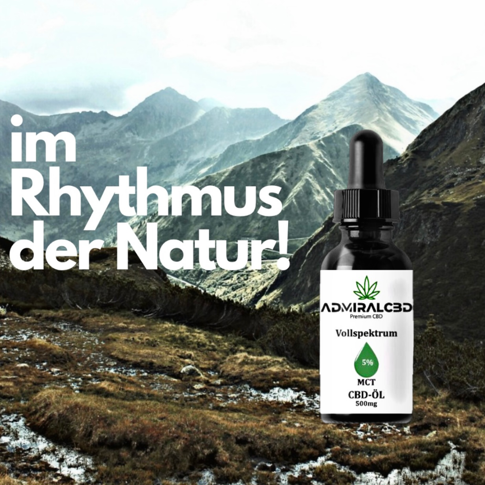 Admiralcbd 5% Vollspektrum CBD Öl