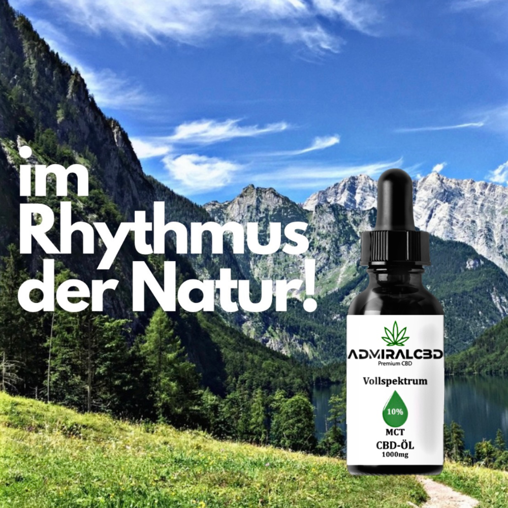 Admiralcbd 10% Vollspektrum CBD Öl