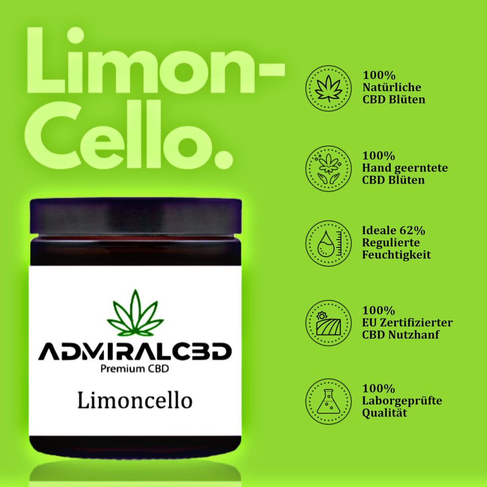 CBD Blüten Limoncello von Admiralcbd