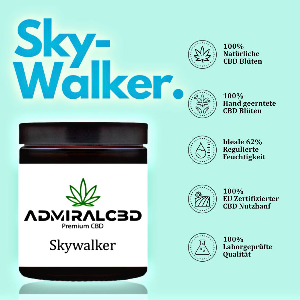 CBD Blüten Skywalker von Admiralcbd