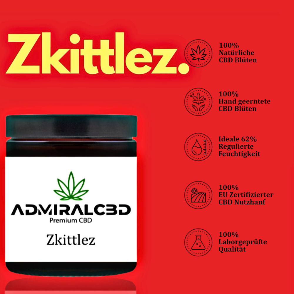 CBD Blüten Zkittlez von Admiralcbd