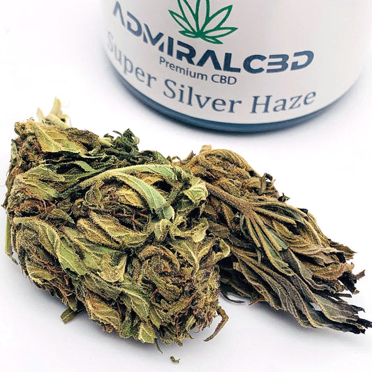 CBD Blüten Super Silver Haze von AdmiralCbd