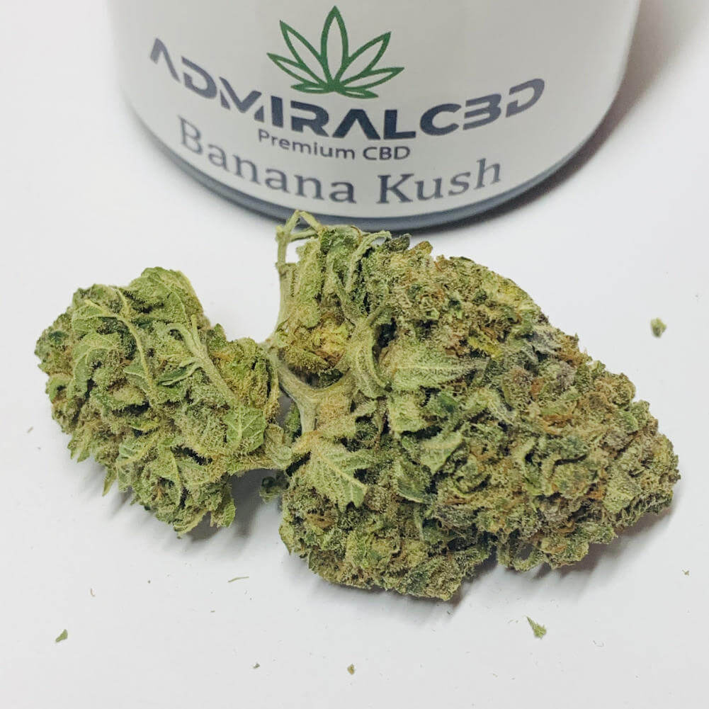 CBD Blüten Banana Kush von AdmiralCbd