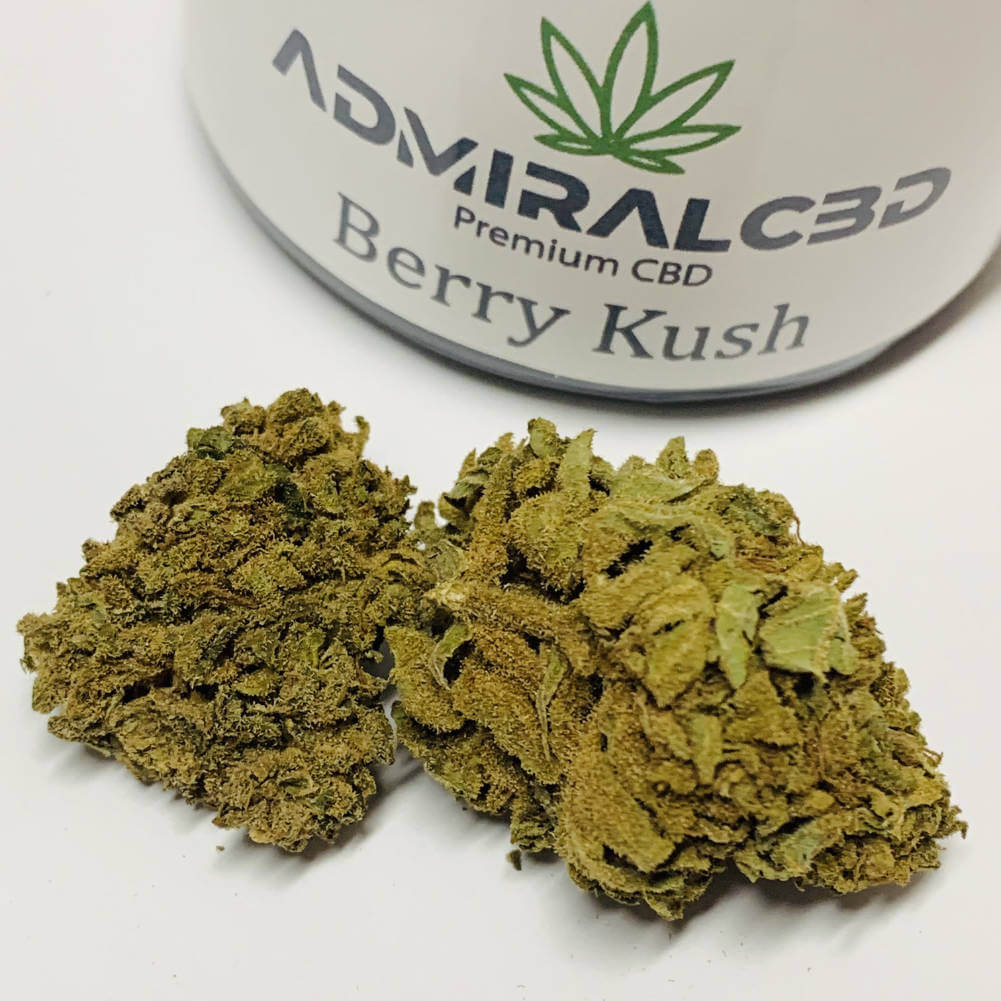 CBD Blüten Berry Kush von AdmiralCbd