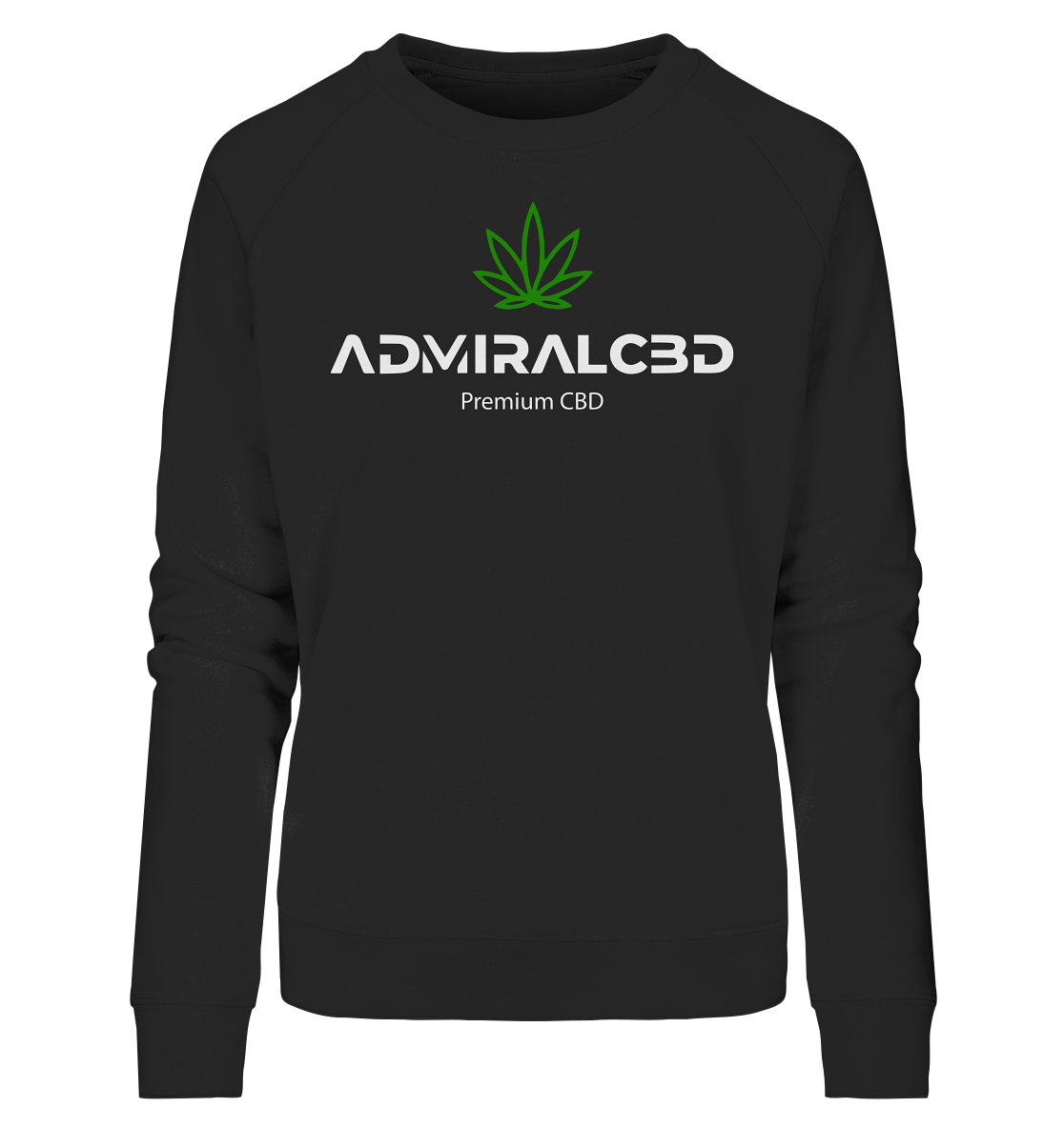 Premium Bio-Baumwolle Sweatshirt von AdmiralCbd