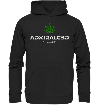 Premium Bio-Baumwolle Hoodie von AdmiralCbd