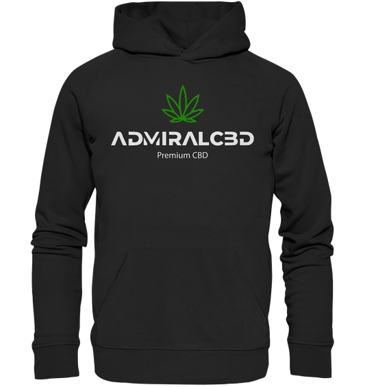 Premium Bio-Baumwolle Hoodie von AdmiralCbd