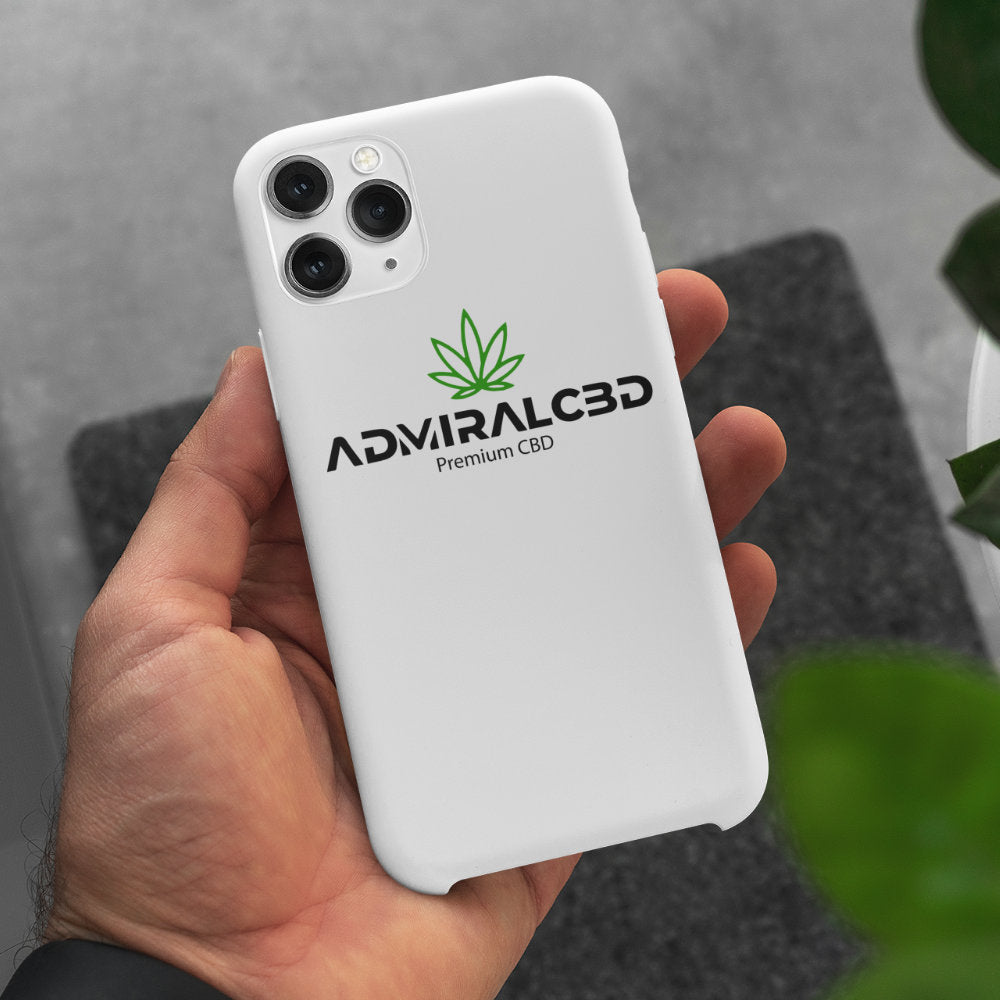 Weiße iPhone 12 Max Handyhülle von AdmiralCbd