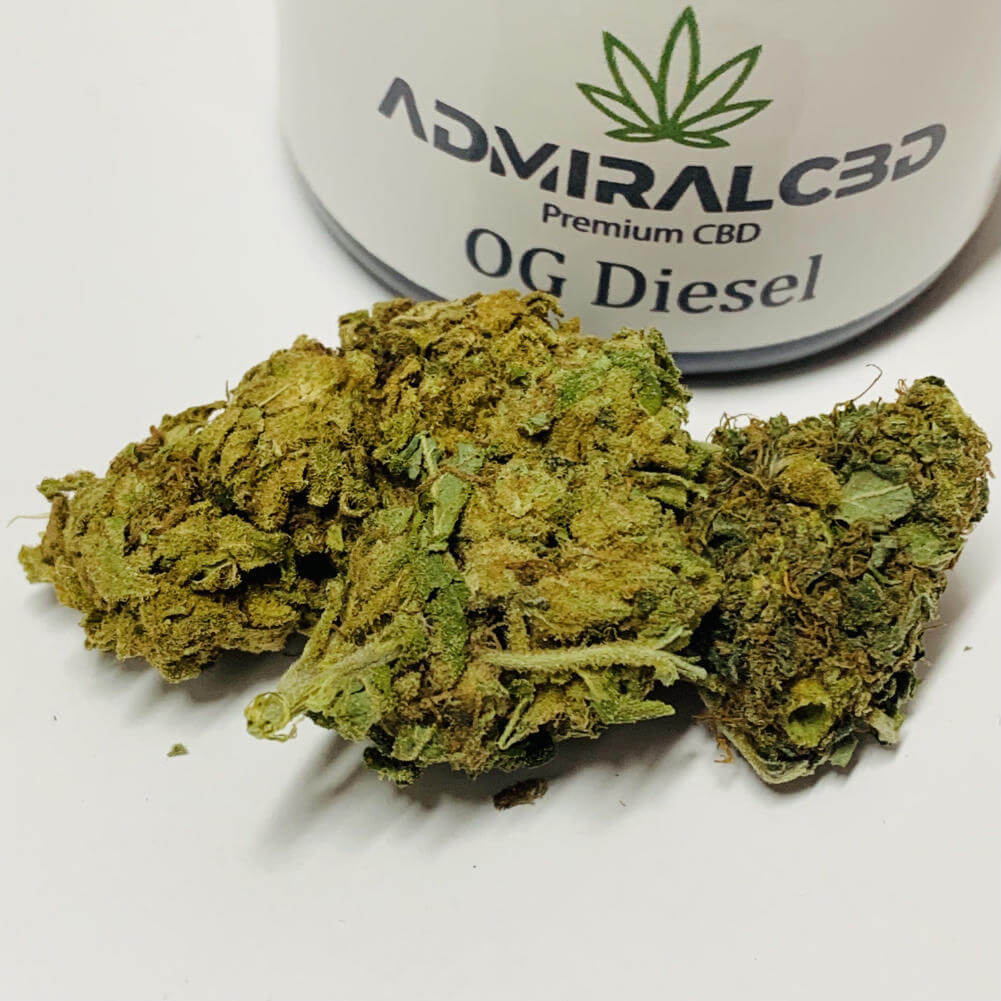 CBD Blüten OG Diesel von AdmiralCbd