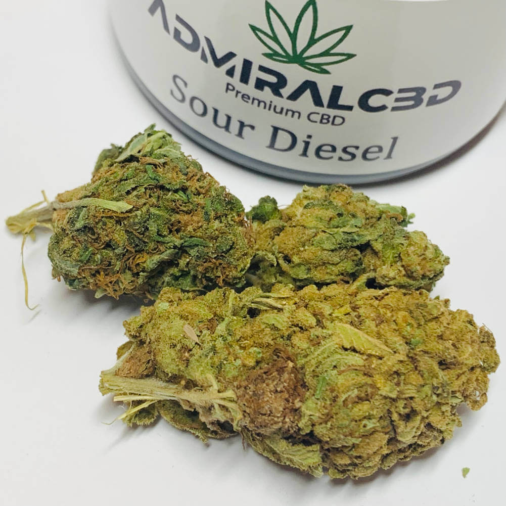 CBD Blüten Sour Diesel von AdmiralCbd